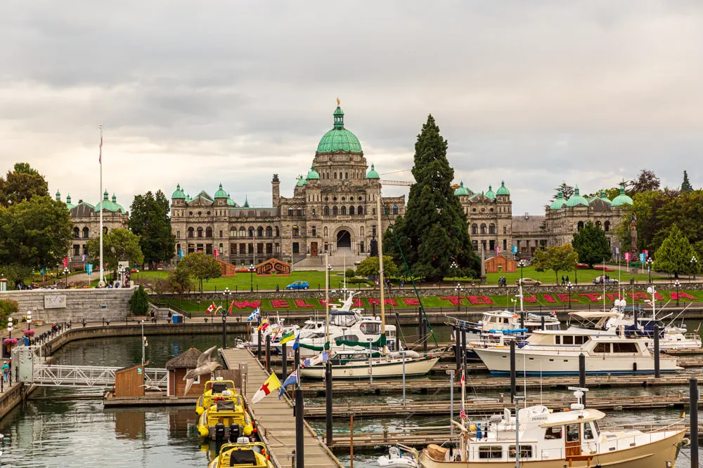 Bestuurscentrum BC in Victoria