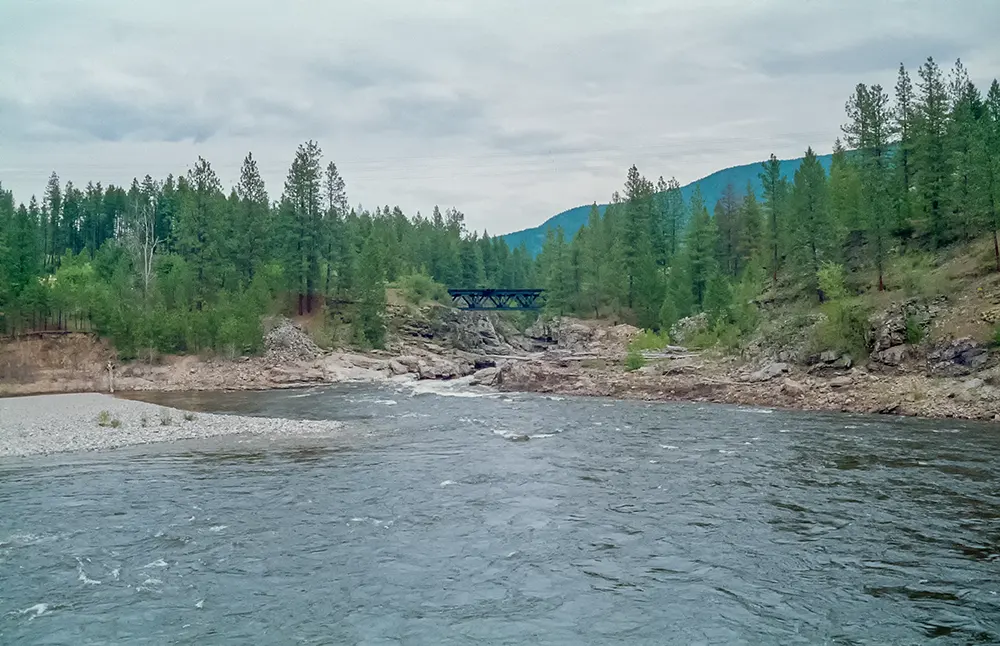 Railway bridge Cascade Cove