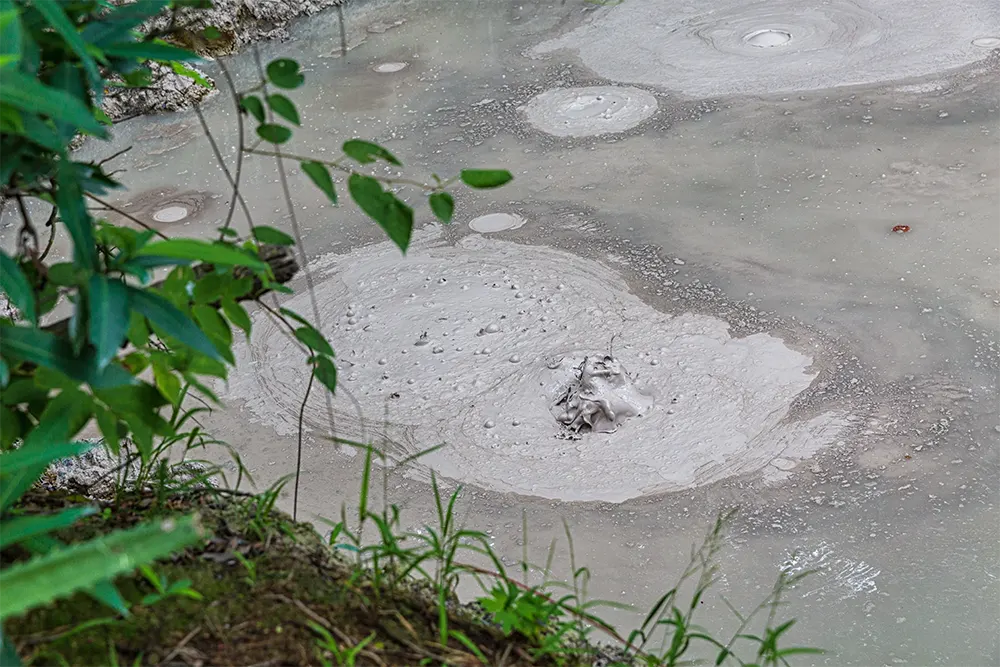 Moddervulkaan bij Rincon de la Vieja