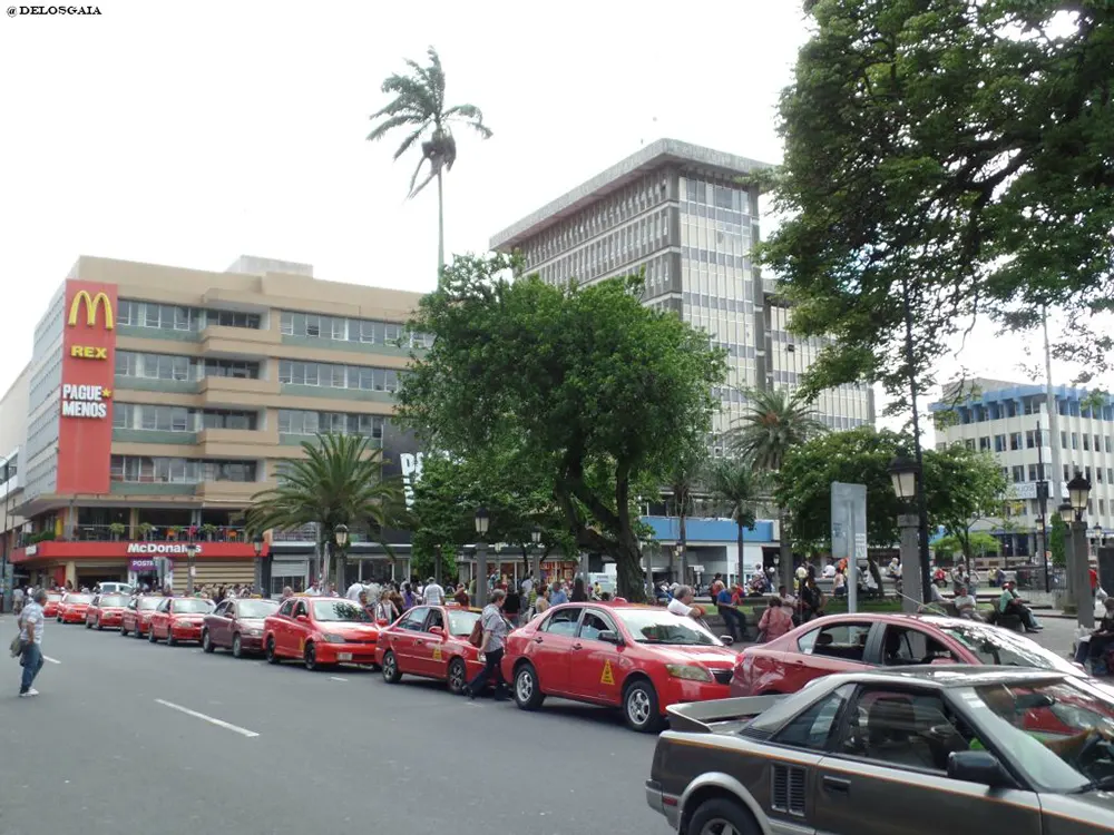 Rode taxis van San José