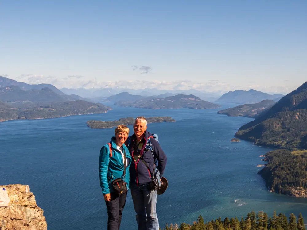 Beaver Harbour met het vaste land van Canada aan de overkant