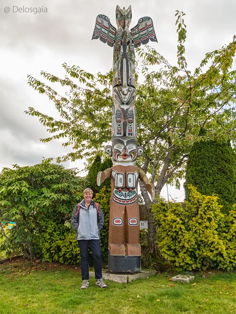 Totem Pole in Prt Hardy